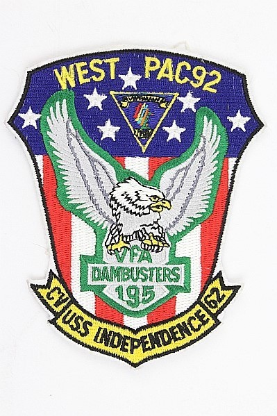 USN アメリカ海軍 VFA-195 Dambusters ダムバスターズ CV-62 / WEST