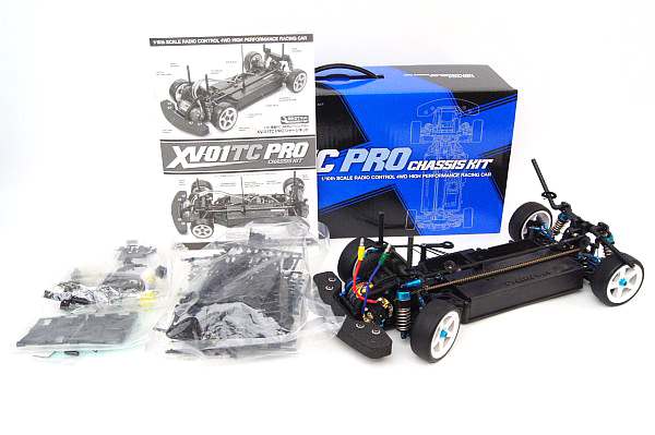 特価販売1/10RC XV-01TC PRO シャーシキット　② 田宮模型