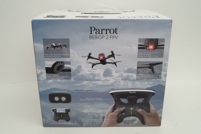 Parrot ドローン Bebop 2 + Skycontroller2 + FPVゴーグル FPVセット