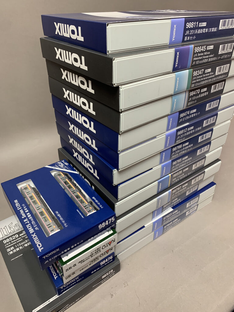 鉄道模型たくさん買取させていただきました！