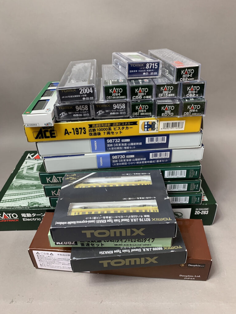 鉄道模型たくさん買取させていただきました！