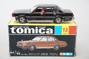 TOMICA トミカ 1/65 NISSAN 日産 セドリック 280E ブロアム 黒箱 日本 