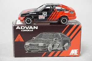 TOMICA トミカ 1/61 TOYOTA トヨタ ADVAN アドバン カローラレビン #25