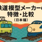 鉄道模型メーカーの特徴・比較（日本編）