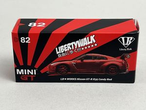MINI GT 1/64 NISSAN 日産 LB Works LBワークス GT-R R35 Type1 リア