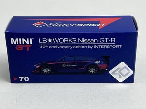 MINI GT 1/64 NISSAN 日産 LB Works LBワークス GT-R R35 Type2 リア