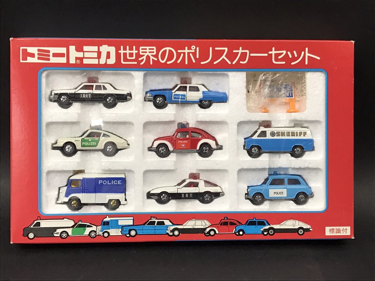 新作グッ トミカ 世界のポリスカーセット 素敵な ミニクーパー 世界の