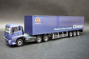 1/50 UD TRUCKS UDトラックス QUON クオン トラック ダークブルー 海外 