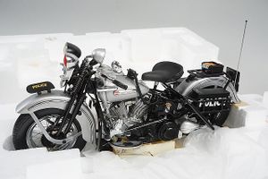 FRANKLIN MINT フランクリンミント 1/10 HARLEY-DAVIDSON ハーレーダビッドソン POLICE BIKE パンヘッド  ポリスバイク B11ZO29 | おもちゃ・模型の買取サイト｜フリースタイル